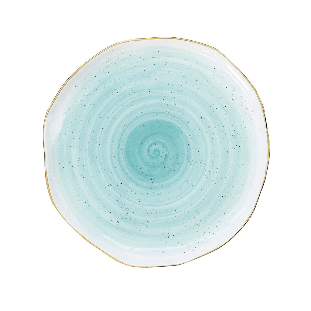 Artesanal - Set De 6 Assiettes - Porcelaine - Vert