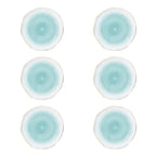 Artesanal - Set De 6 Assiettes - Porcelaine - Vert
