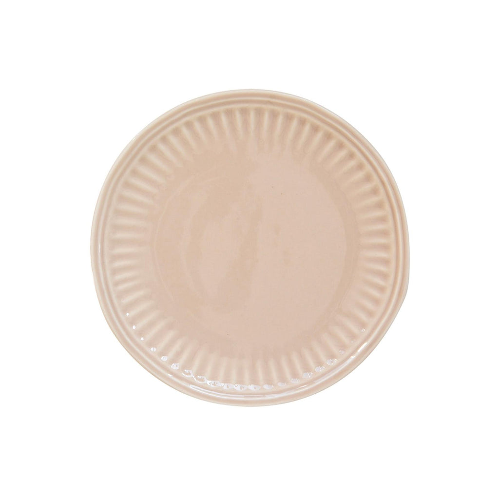 Abitare - Set De 6 Platos De Postre - Porcelana - Beige