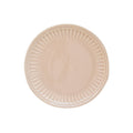 Abitare - Set De 6 Platos De Postre - Porcelana - Beige