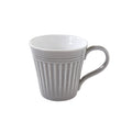 Abitare - Set De 6 Mugs - Porcelaine - Gris Foncé