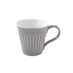 Abitare - Set De 6 Mugs - Porcelaine - Gris Foncé