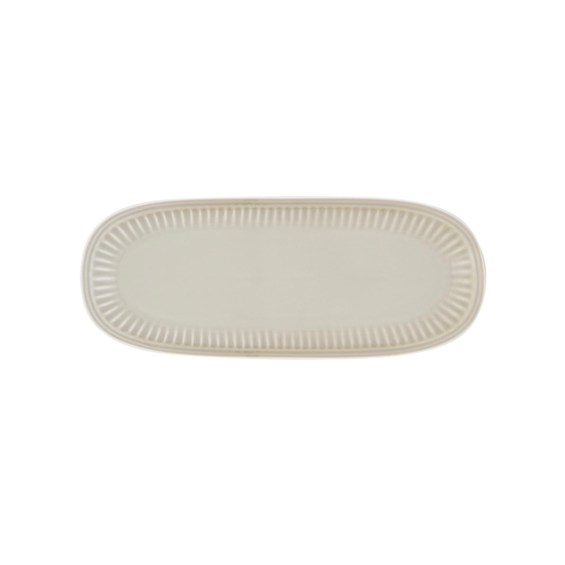 Abitare - Plato De Servicio - Porcelana - Gris Claro