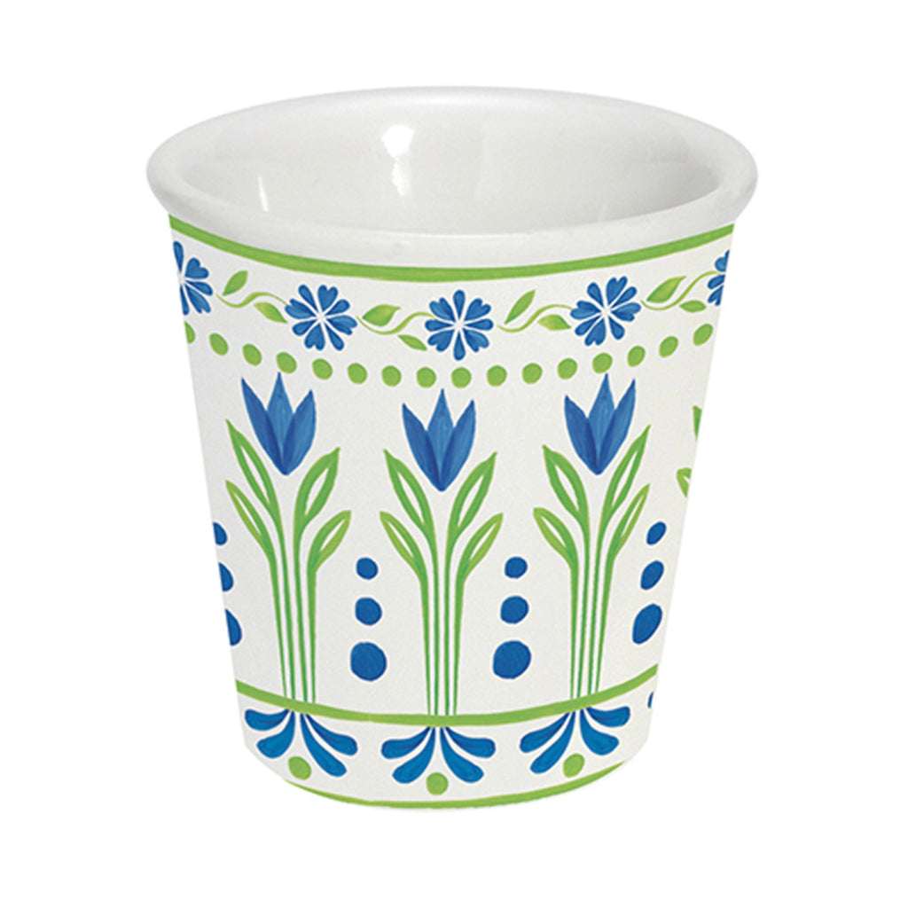 Flowers Garden - Set De 4 Verres À Café - Porcelaine - Multicolore