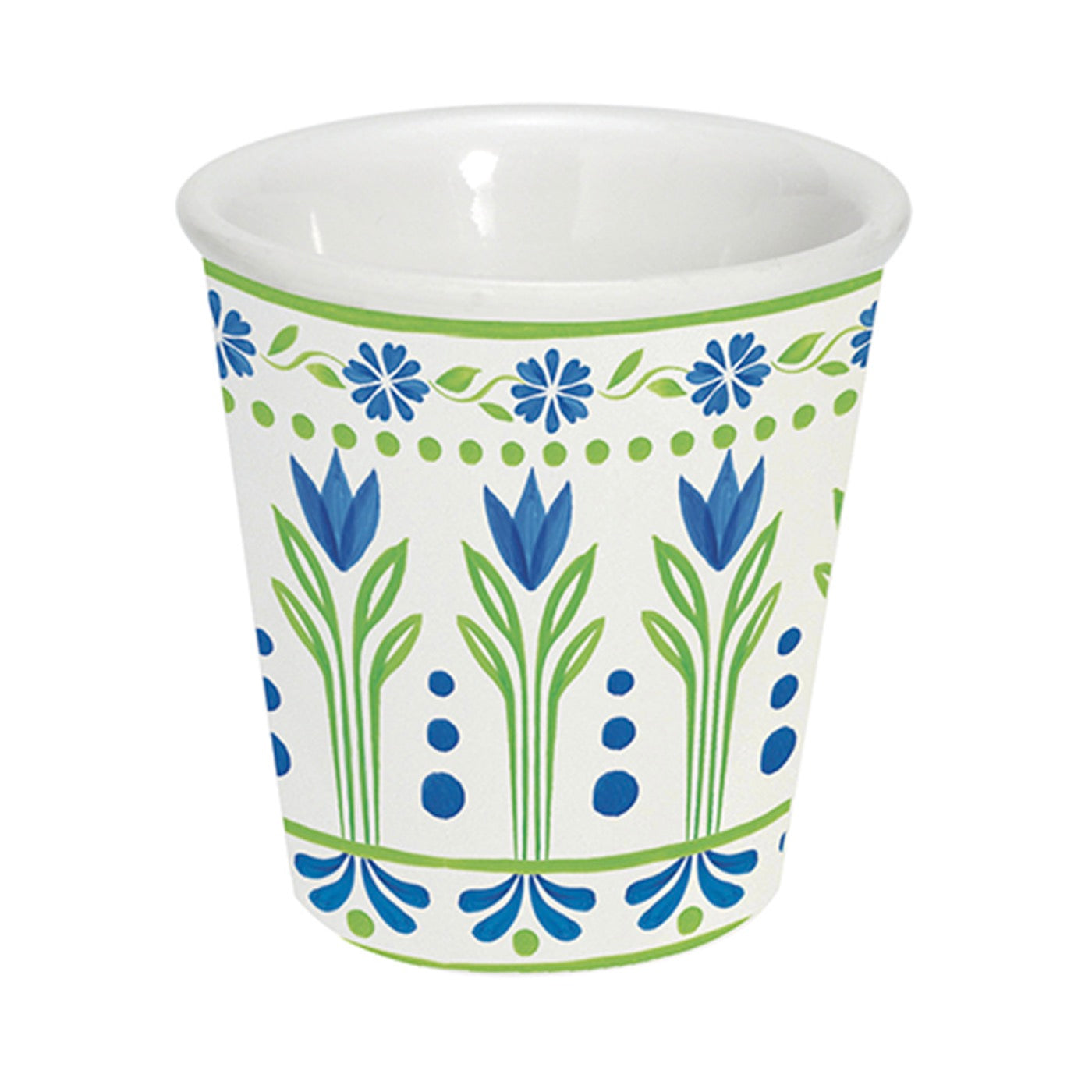 Flowers Garden - Set De 4 Verres À Café - Porcelaine - Multicolore