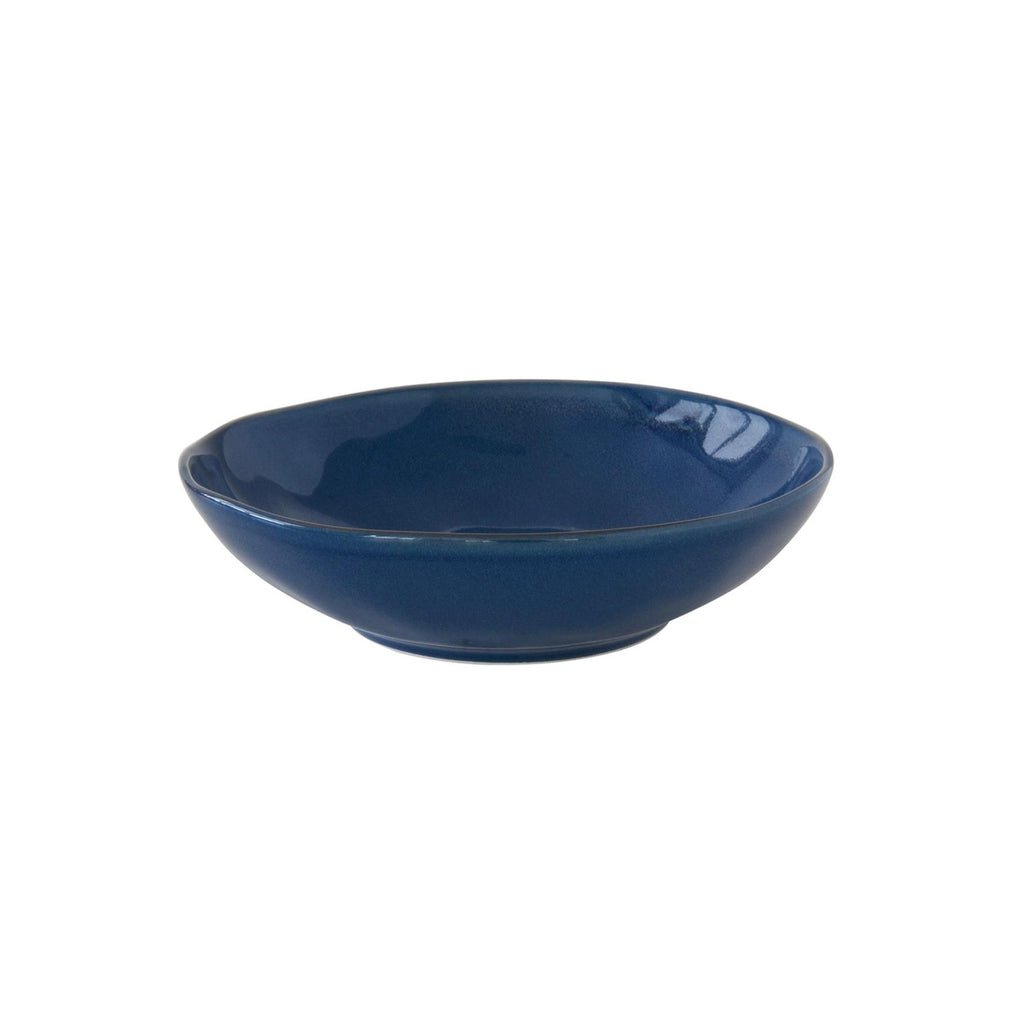 Interiors - Set De 6 Assiettes Creuses - Porcelaine - Bleu