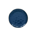 Interiors - Set De 6 Assiettes À Dessert - Porcelaine - Bleu