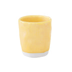 Interiors - Set De 6 Tasses À Café - Porcelaine - Jaune