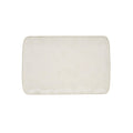 Interiors - Set De 4 Assiettes Plates Rectangulaires - Porcelaine - Blanc