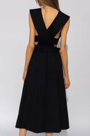 Proenza Schouler - Wool Twill Pinafore Dress - Black - Femme