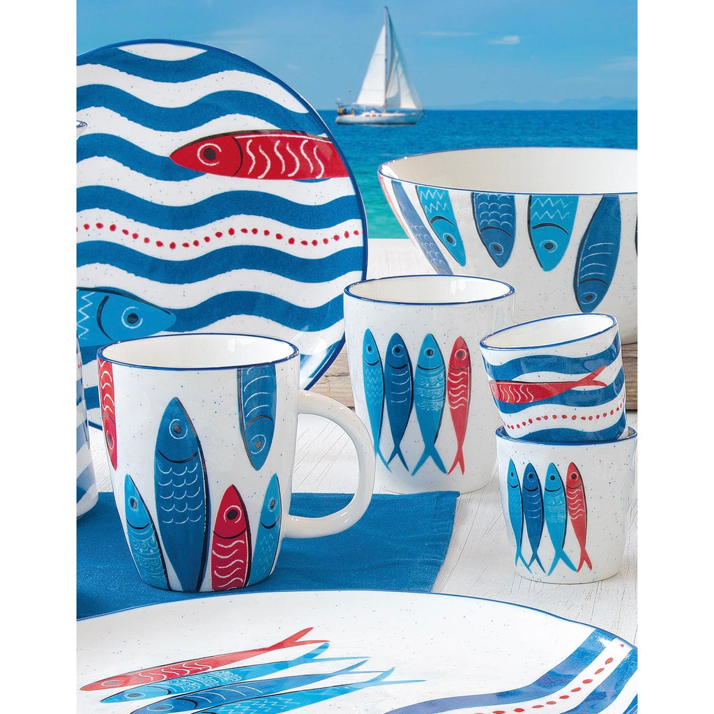 Sardine's Party - Repose-Cuillère - Porcelaine - Multicolore