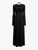 Proenza Schouler - Matte Jersey Long Sleeve Dress - Black - Femme