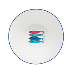 Sardine's Party - Set De 6 Bols - Porcelaine - Multicolore