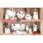 Home & Kitchen - Saladier - Porcelaine - Multicolore
