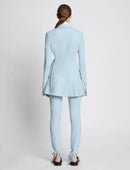 Proenza Schouler - Bi-Stretch Crepe Blazer - Pale Blue - Femme