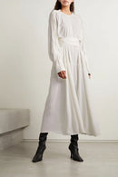Proenza Schouler - Lightweight Crepe Belted Dress - Off White - Femme