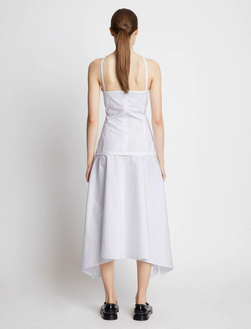Proenza Schouler - Eco Poplin Dress - White - Femme