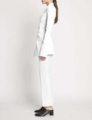Proenza Schouler - Bi-Stretch Crepe Cinched Jacket - Off White - Femme