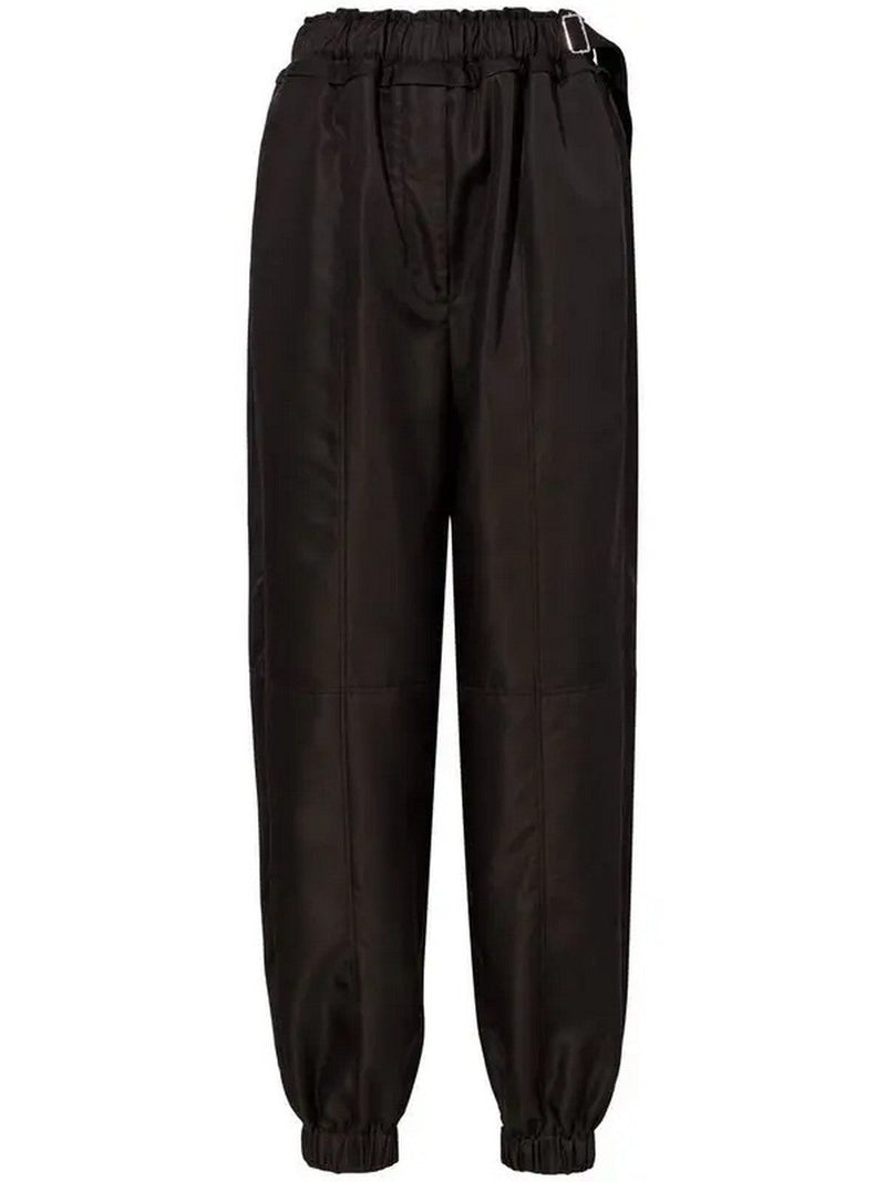 Proenza Schouler - Silk Nylon Taffeta Pull On Pant - Black - Femme