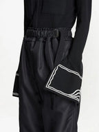 Proenza Schouler - Silk Nylon Taffeta Pull On Pant - Black - Women