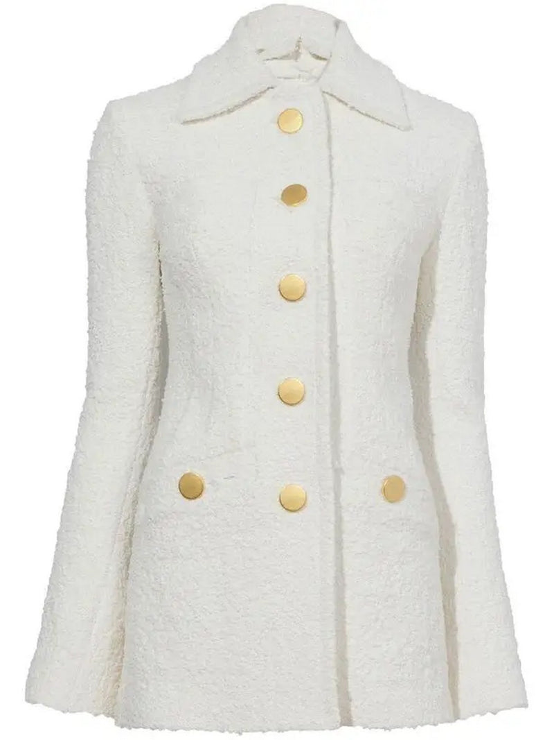 Proenza Schouler - Terry Tweed Jacket - Off White - Femme