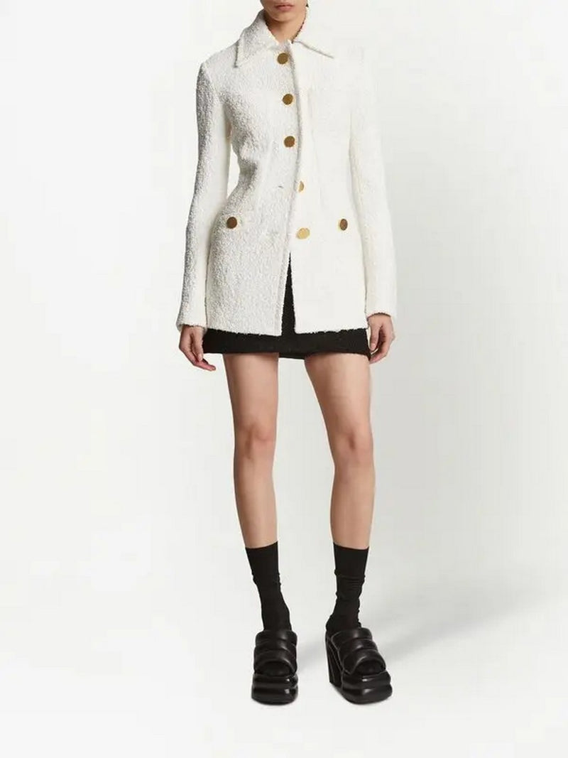 Proenza Schouler - Terry Tweed Jacket - Off White - Femme