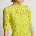 Proenza Schouler - Lace Dress - Citron - Mujer