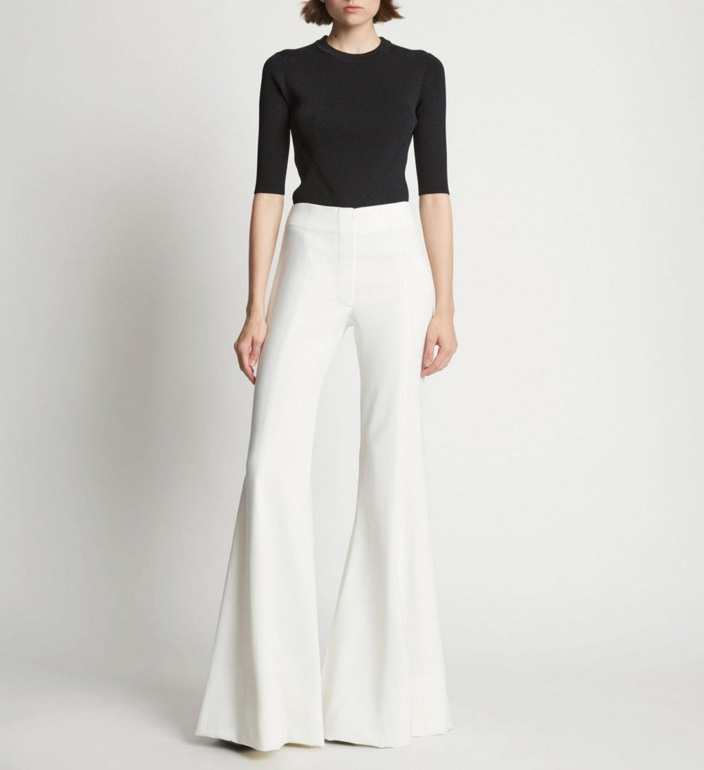 Proenza Schouler - Viscose Suiting Pants - Off White - Mujer
