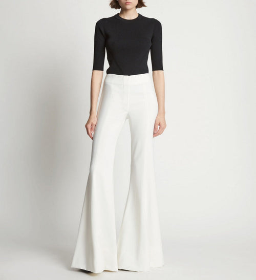 Proenza Schouler - Viscose Suiting Pants - Off White - Femme