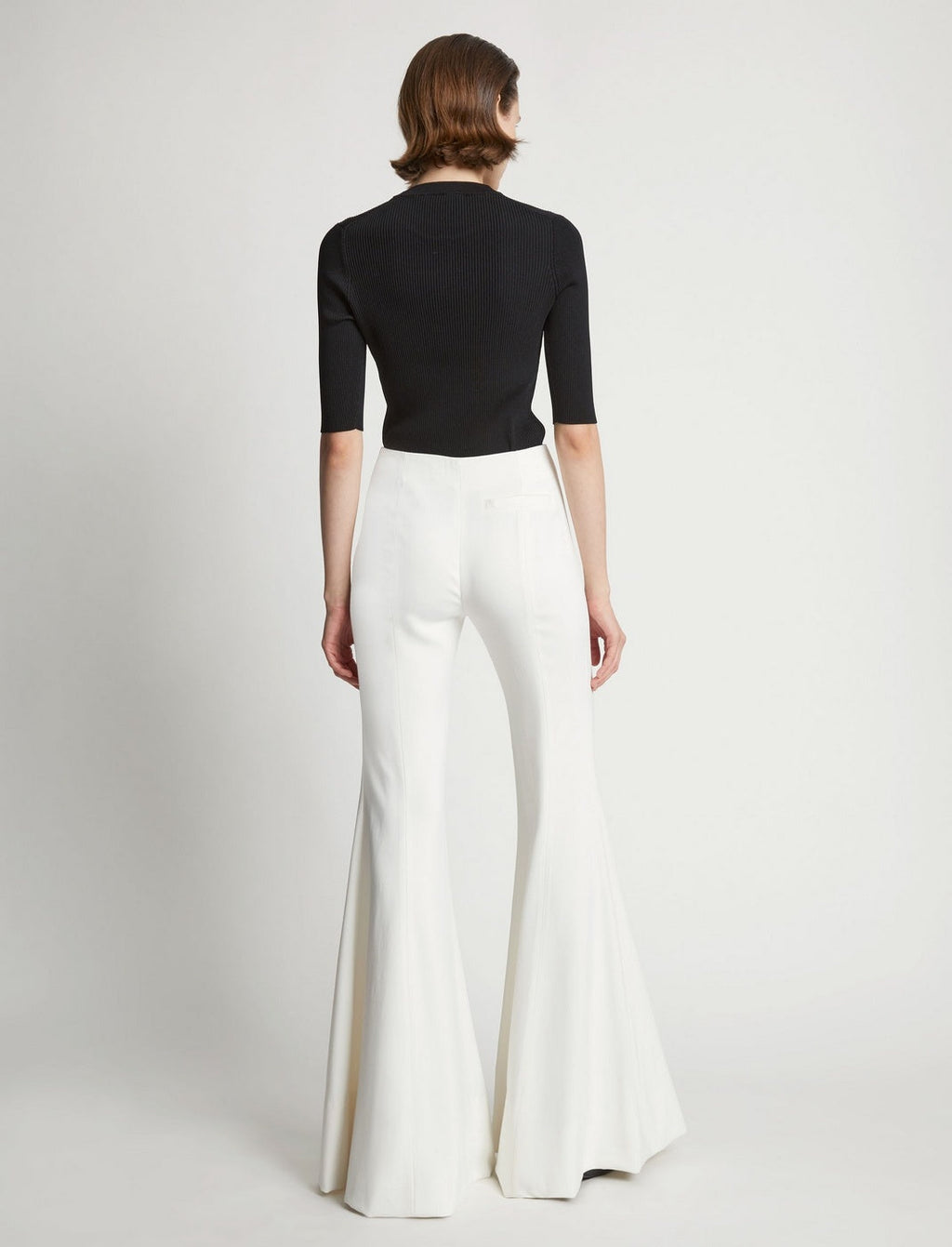 Proenza Schouler - Viscose Suiting Pants - Off White - Mujer