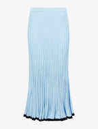 Proenza Schouler - Silk Cashmere Skirt - Light Blue - Femme