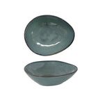 Genesis - Set De 4 Assiettes Creuses - Grès - Vert