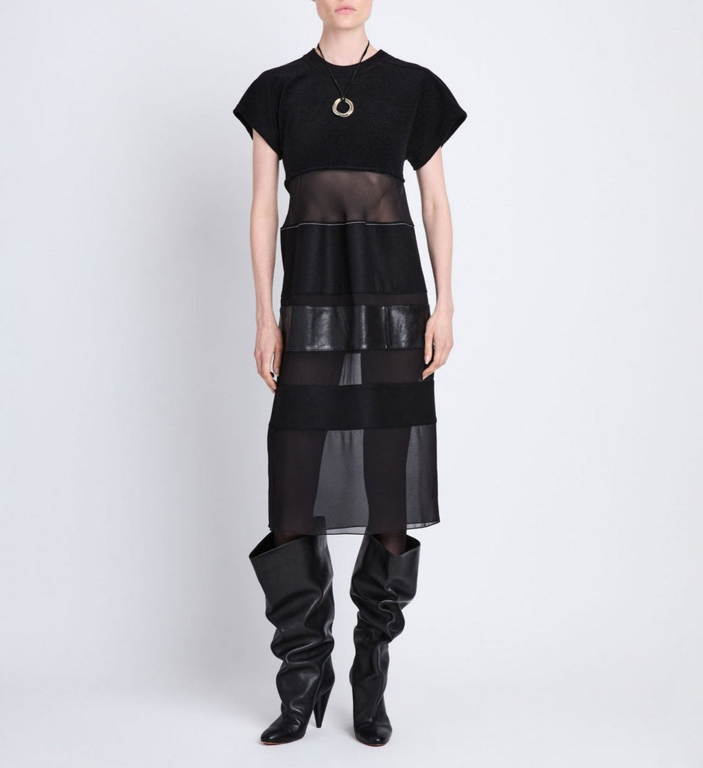 Proenza Schouler - Multi Media Dress - Black - Femme
