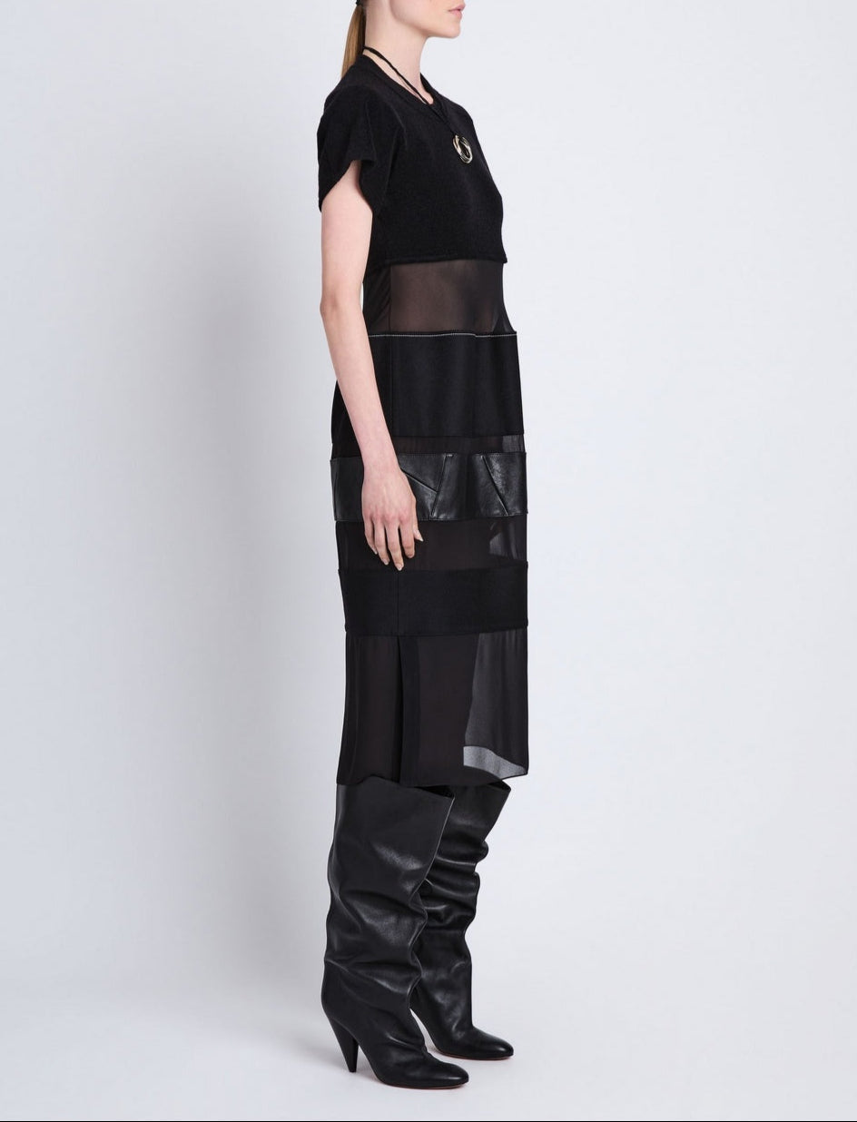 Proenza Schouler - Multi Media Dress - Black - Femme