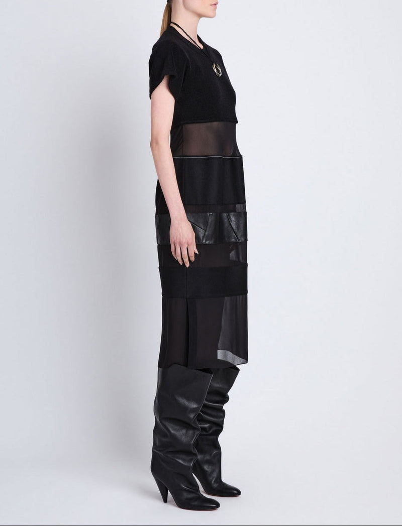 Proenza Schouler - Multi Media Dress - Black - Femme