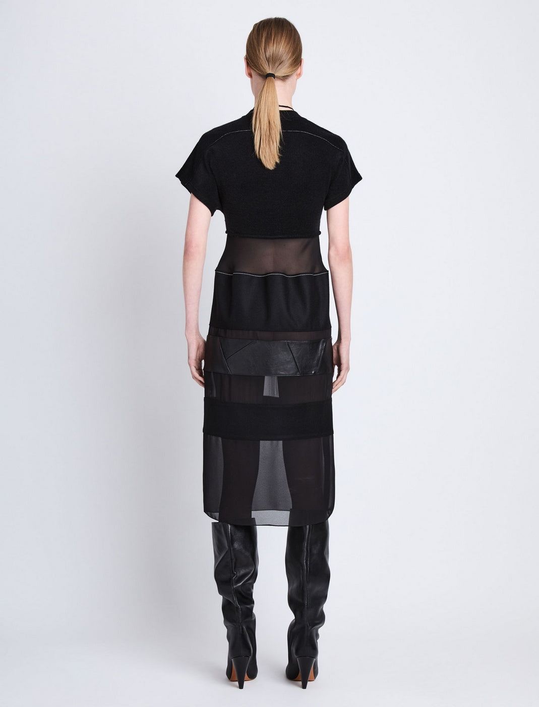 Proenza Schouler - Multi Media Dress - Black - Femme