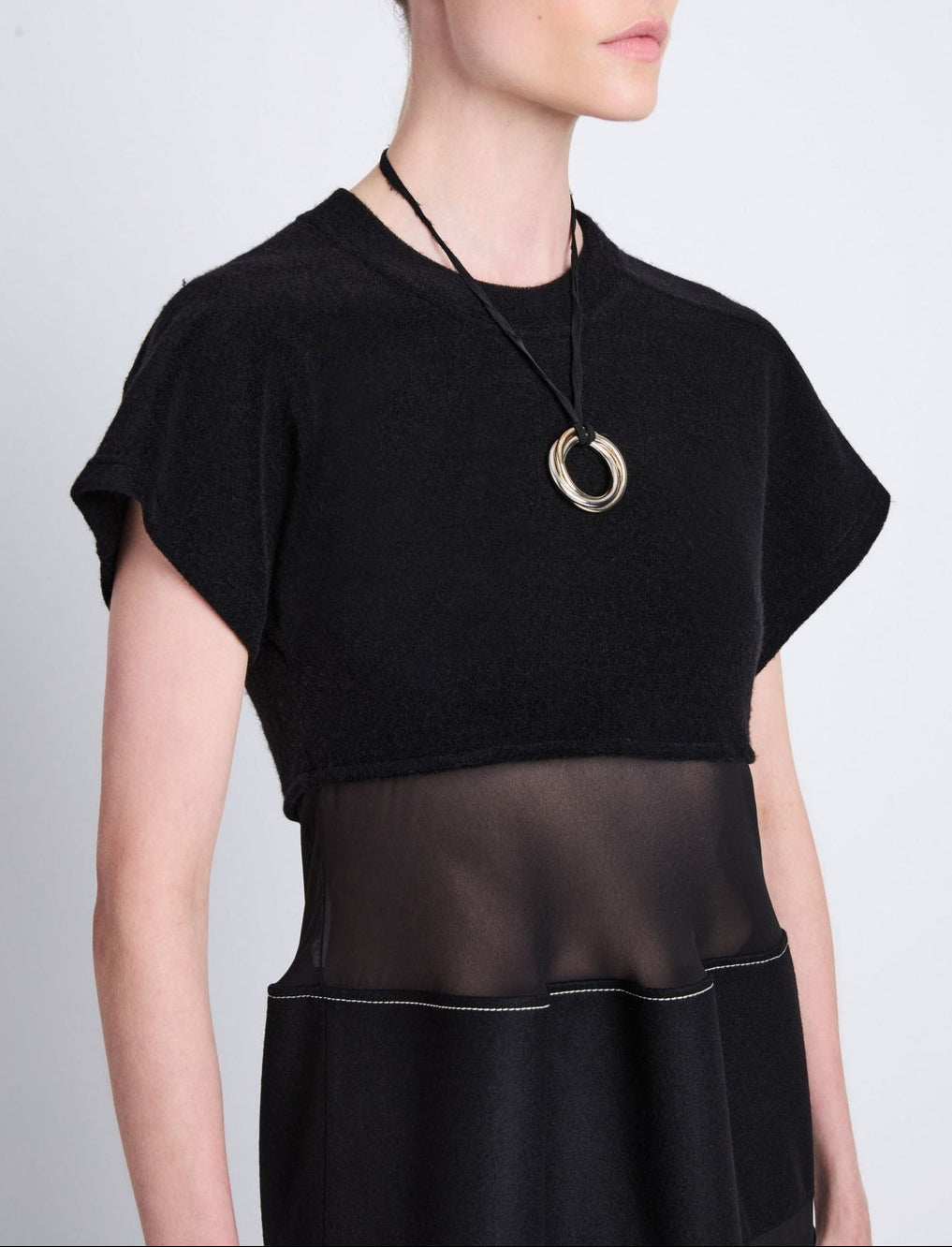 Proenza Schouler - Multi Media Dress - Black - Femme