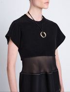 Proenza Schouler - Multi Media Dress - Black - Femme