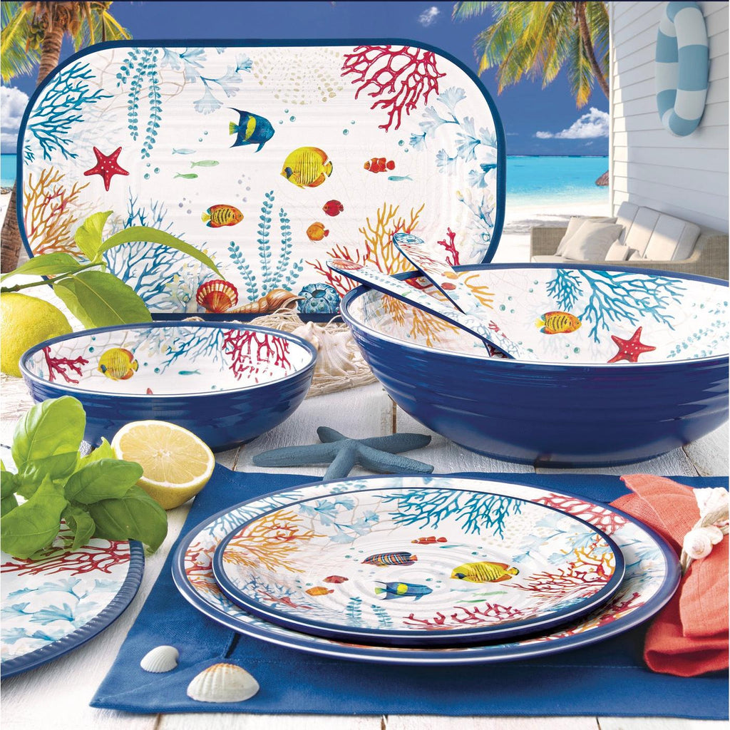 Bora Bora - Set De Cubiertos Para Ensalada - Multicolor