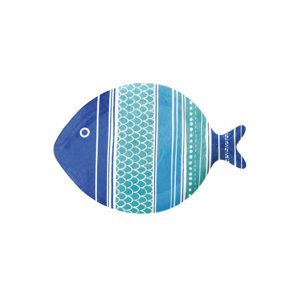 Sea Friends - Set De 4 Assiettes Version 3 - Porcelaine - Multicolore