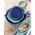 Sea Friends - Set De 4 Assiettes Version 1 - Porcelaine - Multicolore