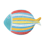Sea Friends - Set De 4 Assiettes Version 2 - Porcelaine - Multicolore