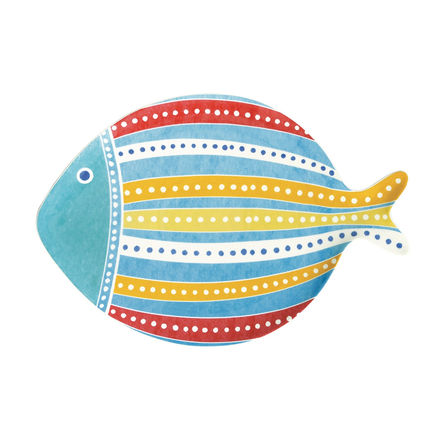 Sea Friends - Set De 4 Assiettes Version 2 - Porcelaine - Multicolore
