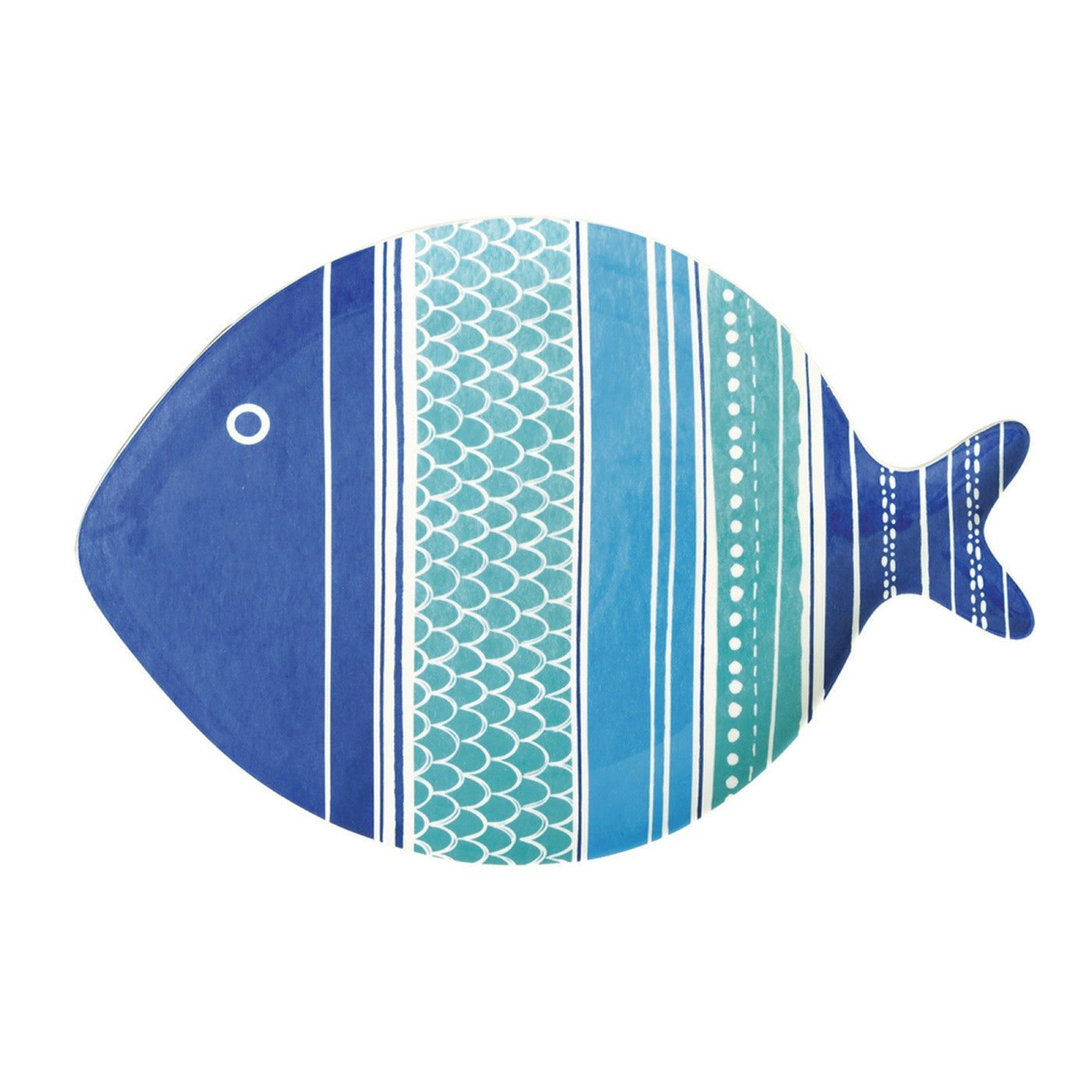 Sea Friends - Set De 4 Assiettes Version 3 - Porcelaine - Multicolore