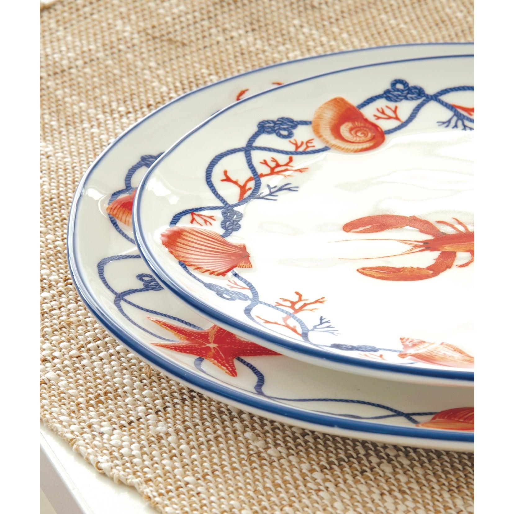 Cote De Mer - Nappe Rectangulaire - Coton - Multicolore