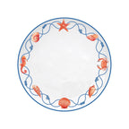 Cote De Mer - Set De 4 Assiettes Plates - Porcelaine - Multicolore