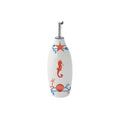 Cote De Mer - Bouteille À Huile/Vinaigre - Porcelaine - Multicolore