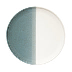 Double - Set De 4 Assiettes À Dessert - Porcelaine - Vert