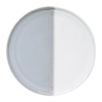 Double - Set De 4 Assiettes À Dessert - Porcelaine - Gris