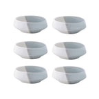 Double - Set De 6 Bols - Porcelaine - Gris